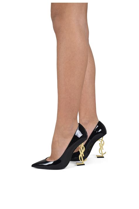 ysl pumps black